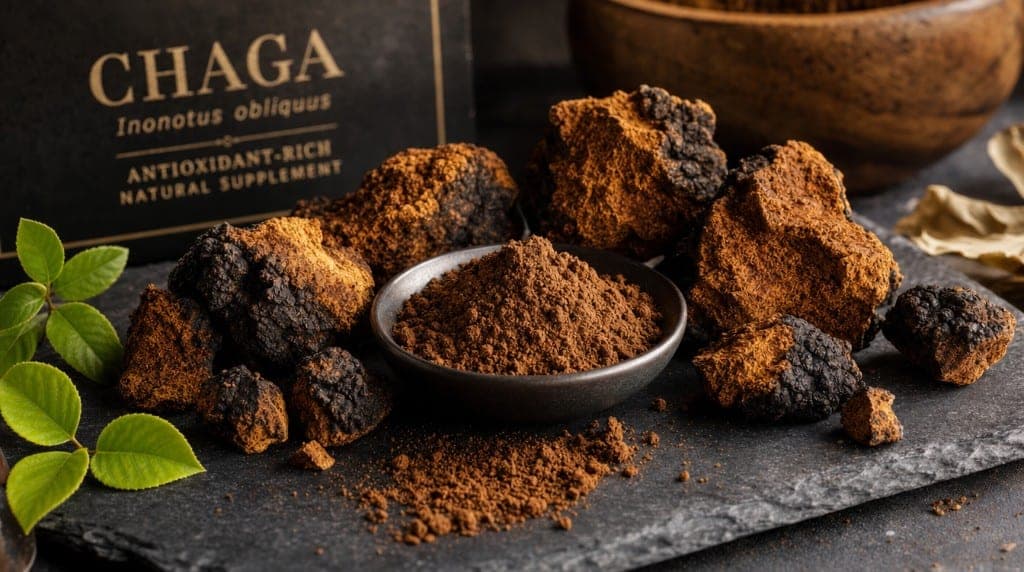Chaga et antioxydants : valeur ORAC, superoxyde dismutase, bêta-glucanes immunomodulateurs. Ce que les études disent vra