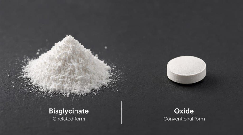 Magnésium bisglycinate vs oxyde vs citrate : biodisponibilité comparée, effets laxatifs, prix. Comment choisir sa forme