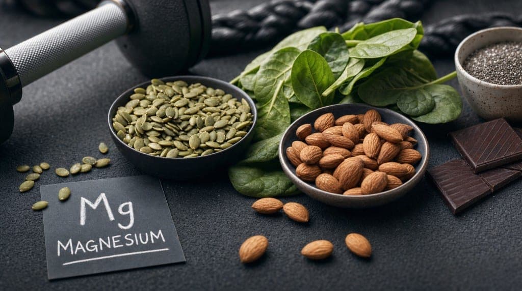Magnésium et crampes : mécanisme calcium-magnésium dans la contraction musculaire, données sur les sportifs d'endurance,