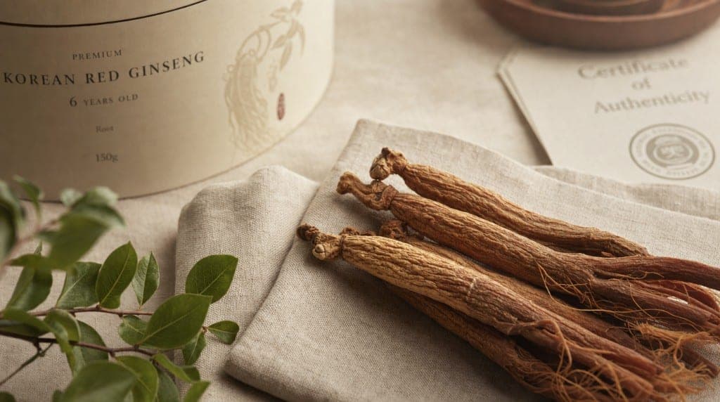 Comment choisir le meilleur ginseng en France : Panax ginseng rouge de Corée vs sibérien, taux de ginsénosides, certific