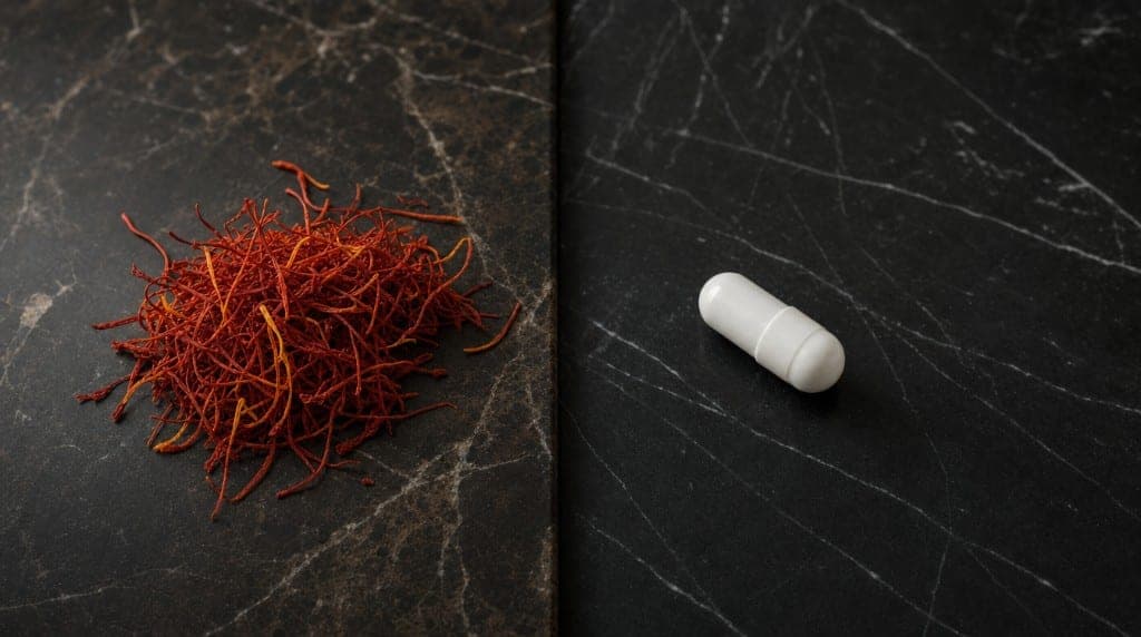 Safran vs fluoxétine, vs sertraline : études randomisées comparatives. Quand le safran est pertinent et ses limites face