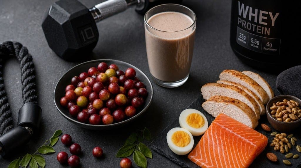 Camu Camu et musculation : vitamine C anti-inflammatoire post-effort, cofacteur de la synthèse de carnitine, données sur