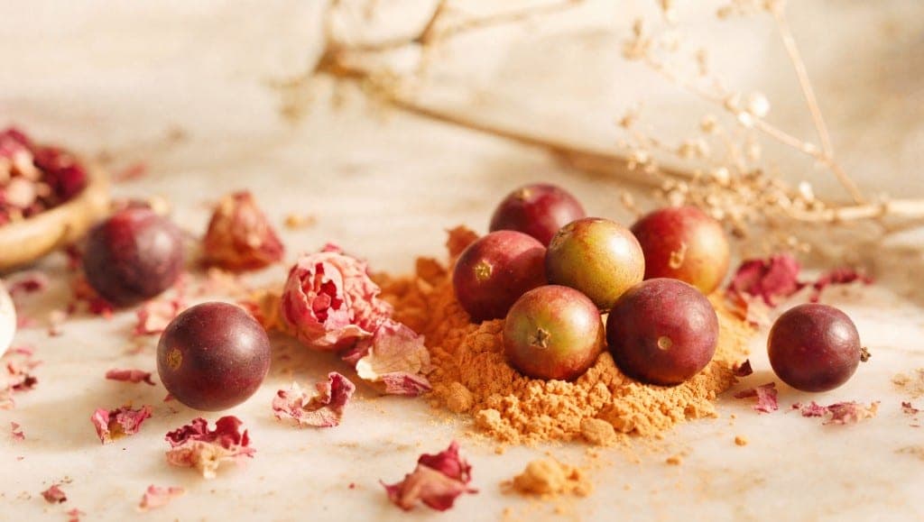 La vitamine C naturelle du camu camu contribue à la formation normale de collagène et à la protection des cellules contre le stress oxydatif. Ce que