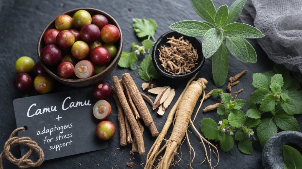 Camu Camu et stress au travail : les surrénales consomment massivement de la vitamine C lors du stress. Camu Camu restau