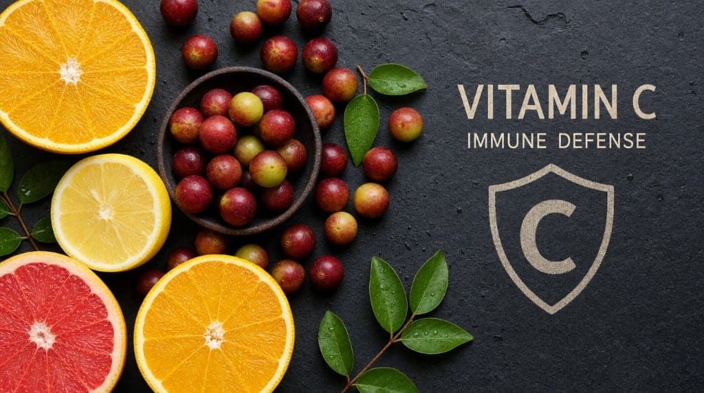 Vitamine C et immunité : données sur la durée des rhumes, prévention en situation de stress intense. Doses efficaces et
