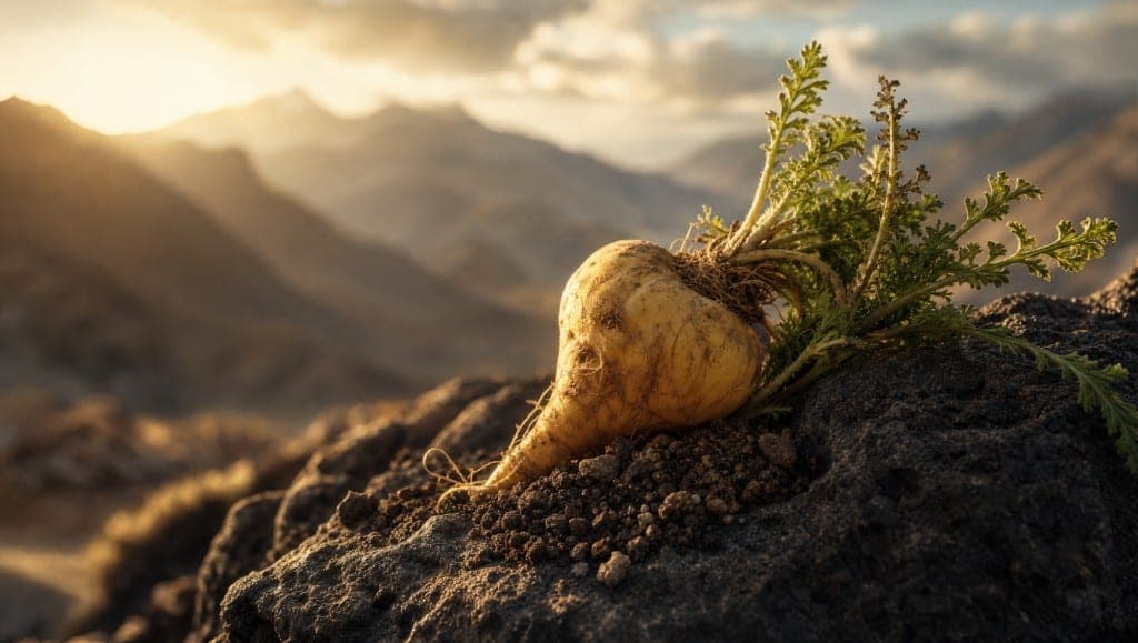 La maca de Junín cultivée à 4 000-4 500 m d'altitude au Pérou est la référence des essais cliniques. Pourquoi l'origine